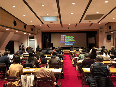 口腔がん撲滅運動の展開に関し【講演風景】