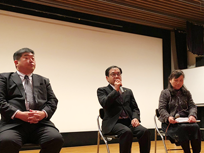 地域の口腔がんを考えるシンポジウムに関し【講演風景】