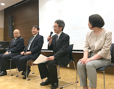 口腔がん撲滅運動の展開に関し【講演風景】